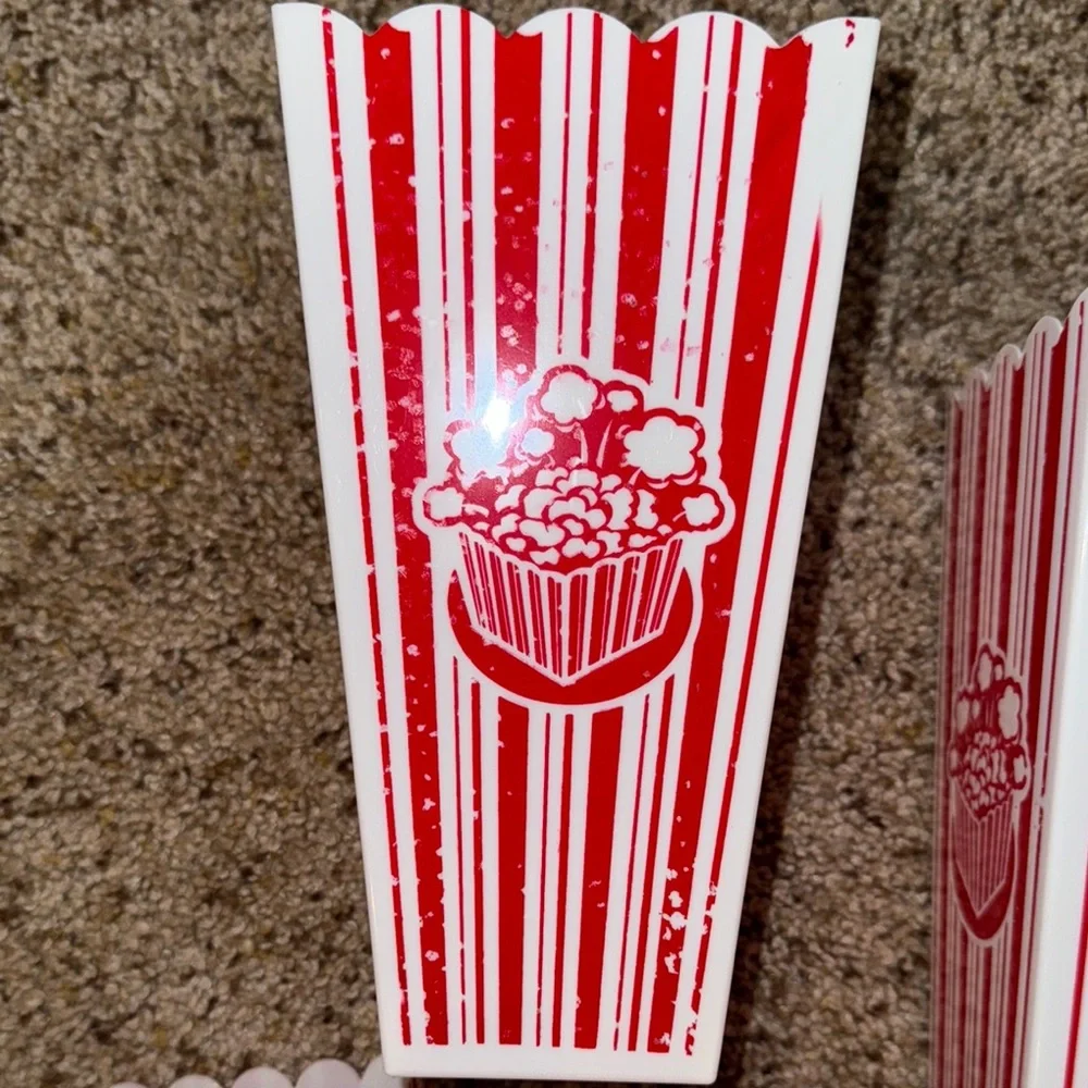 Red Popcorn Boxes for Parties